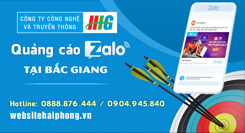 Dịch vụ quảng cáo Zalo tại Bắc Giang giá rẻ, uy tín nhất