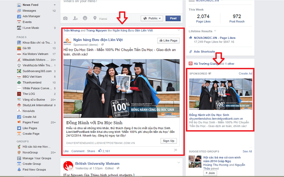 cách chạy quảng cáo group facebook