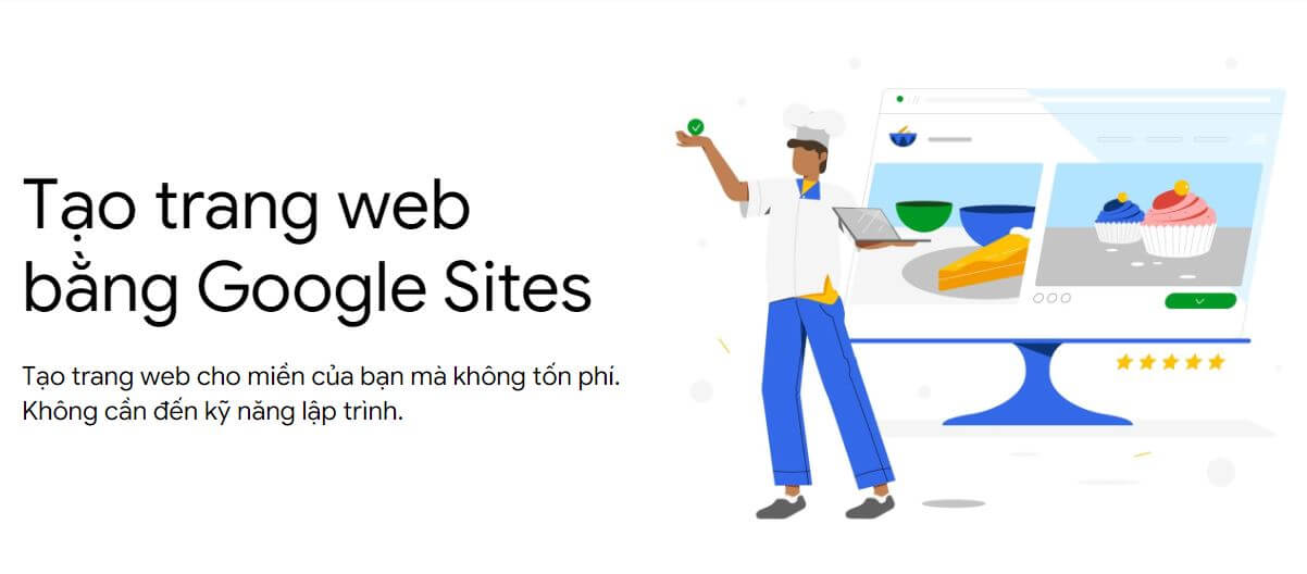 Hướng dẫn thiết kế web bằng google site chi tiết từ A-Z