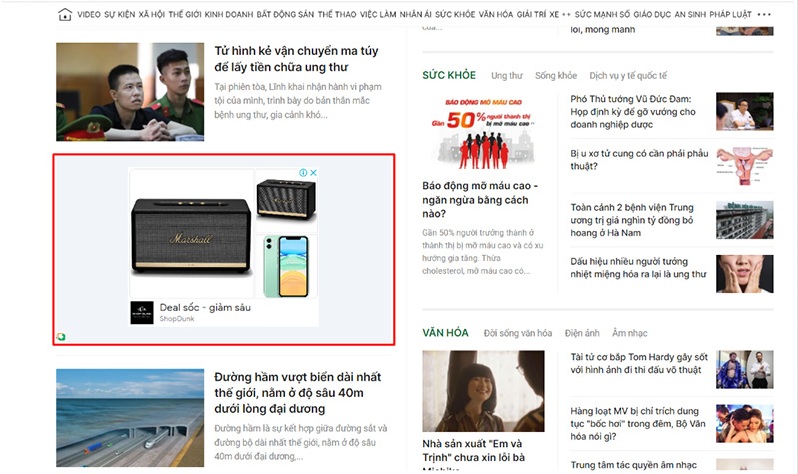Quảng cáo hiển thị trên Google