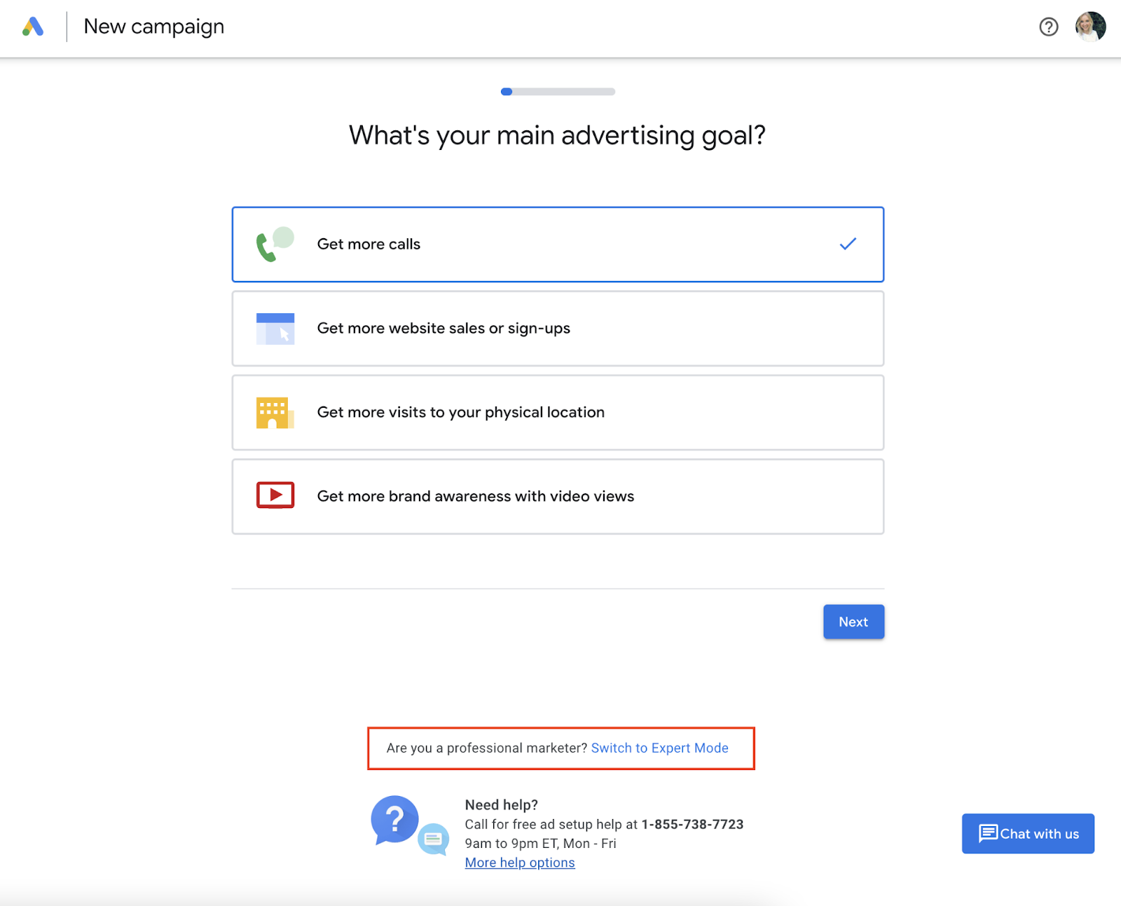 Đăng ký tài khoản Google Ads