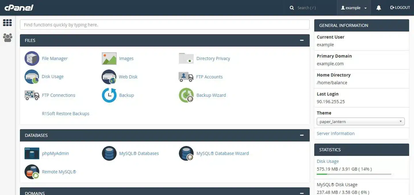 Cài đặt WordPress trên cPanel