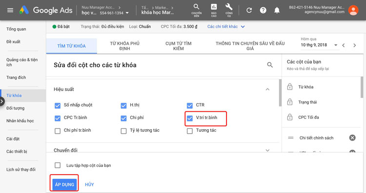quảng cáo Adwords