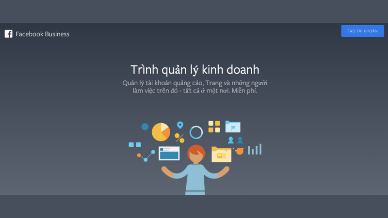 Tạo tài khoản cho doanh nghiệp