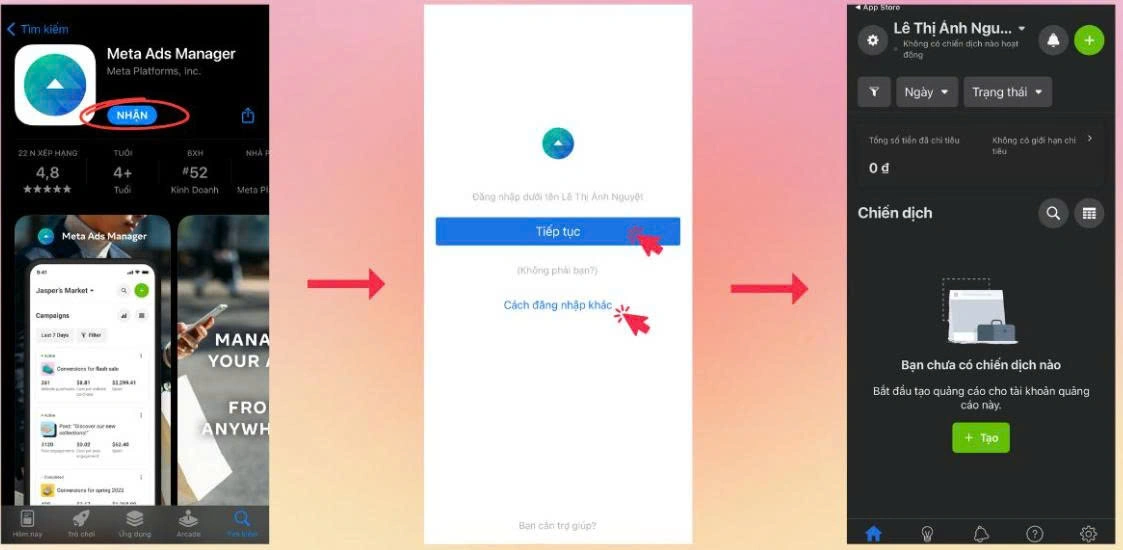Cách mở trình quản lý quảng cáo trên facebook