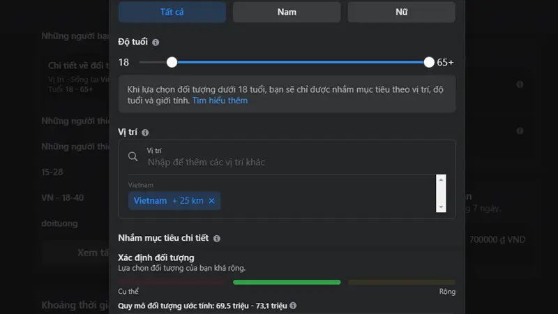 Xác định đối tượng mục tiêu phù hợp cho quảng cáo Xác định đối tượng mục tiêu phù hợp cho quảng cáo