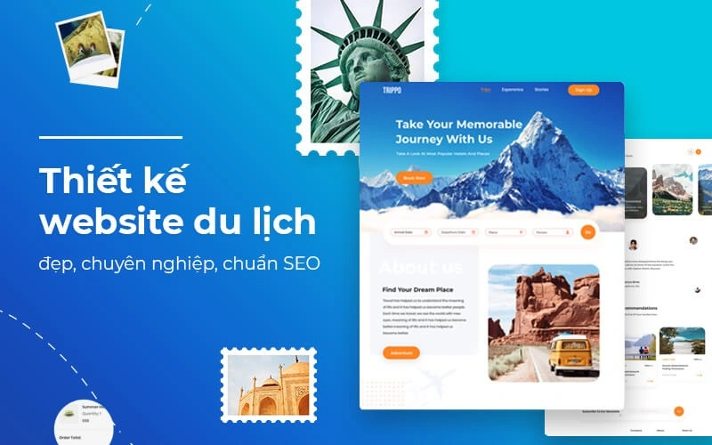 Hướng dẫn thiết kế website du lịch đẹp và chuyên nghiệp
