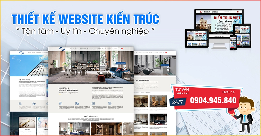 Thiết kế web kiến trúc