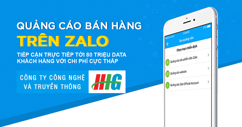 Dịch vụ quảng cáo Zalo tại Hà Nội giá rẻ, uy tín nhất
