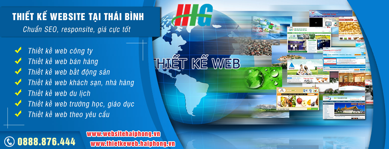 Dịch vụ thiết kế website tại Thái Bình giá rẻ chuẩn SEO
