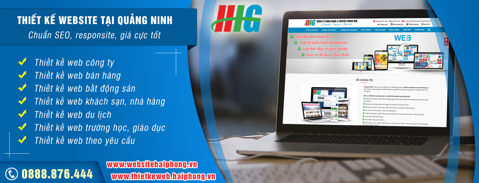 Thiết kế web tại Quảng Ninh
